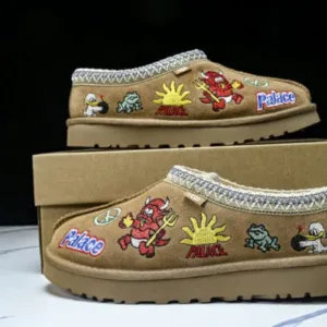 UGG 1122553-FRSN TAZZ BROWN/WHITE shoes