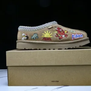 UGG 1122553-FRSN TAZZ BROWN/WHITE shoes