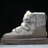 UGG W11574574 THE NEW AUTUMN WOMEN'S SNOW BOOTS ARE COMFORTABLE WARM AND CASUAL DARK GRAY/COFFEE - AUTUMN WOMEN'S SNOW BOOTS, HYBRID MID, OUTDOOR SNOW BOOTS, SNOW BOOTS, TOP WARM, ugg, UGG 2025 boosts, UGG 2026 boosts, UGG boots, ugg girls, UGG KIDs, UGG kids shoes, ugg ladies, UGG s25 boosts, UGG s26 boosts, UGG student's Shoes, UGG thick soled snow boots, UGG W11574574, UGG W11574574 boosts, UGG womens, W11574574, W11574574 boots