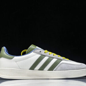 adidas DD6607 Gucci ORIGINALS GAZELLE INDOOR CLOVER RETRO CASUAL ANTI SLIP BOARD SHOES MATCHA GREEN /WHITE