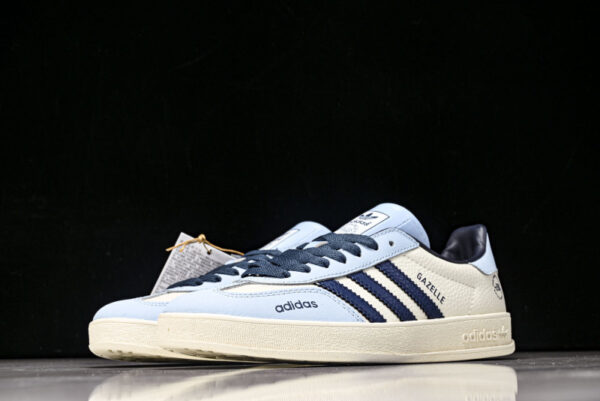 adidas DD6609 ORIGINALS GAZELLE INDOOR CLOVER RETRO CASUAL ANTI SLIP BOARD SHOES NAVY BLUE/WHITE/BLUE - adidas 2025, adidas 2025 sneakers, adidas 2026, adidas 2026 sneakers, adidas board shoes, adidas casual, adidas casual sneakers, adidas gazelle casual, adidas gazelle indoor, adidas origianl sneakers, adidas outlet, adidas s25, adidas s25 sneakers, adidas s26, adidas s26 sneakers, adidas shoes, adidas sneakers
