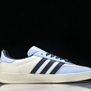 adidas DD6609 ORIGINALS GAZELLE INDOOR CLOVER RETRO CASUAL ANTI SLIP BOARD SHOES NAVY BLUE/WHITE/BLUE