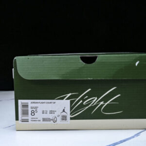 FZ9854-106 AIR JORDAN FLIGHT COURT SP AJ RETRO SPORTS SNEAKERS DARK GREEN/BARBIE PINK/WHITE