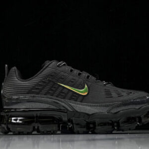 Nike CK2718-001 AIR VAPORMAX 360 AIR CUSHIONED BREATHABLE RUNNING SHOES BLACK/GOLDEN Shoes