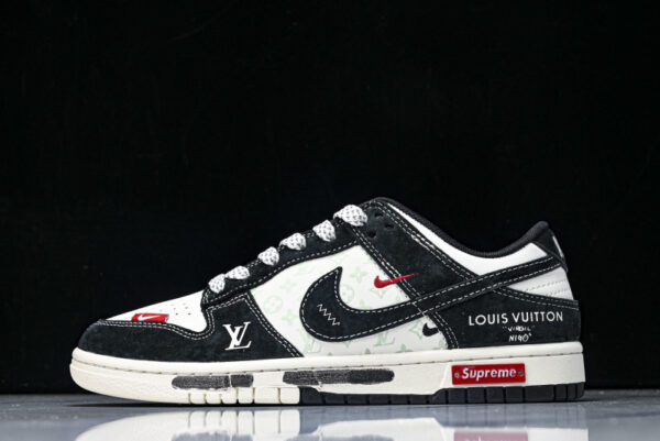 L&V Nike CX5050-Y19 DUNK LOW JOINTLY GRAFFITI PRINT HIGH END CUSTOM MADE CASUAL SNEAKERS BLACK/WHITE - CX5050 Y19, DUNK LOW, DUNK LOW JOINTLY GRAFFITI, JOINTLY GRAFFITI PRINT, L&V, L&V 2025 shoes, L&V 2025 sneakers, L&V 2026 shoes, L&V 2026 sneakers, L&V men's sneakers, Louis Vuitton, Louis Vuitton 2025 shoes, Louis Vuitton 2025 sneakers, Louis Vuitton 2026 shoes, Louis Vuitton 2026 sneakers, Louis Vuitton casual shoes, Louis Vuitton casual sneakers, Louis Vuitton shoes, Louis Vuitton sneakers, LV boys shoes, LV boys sneakers, LV man sneakers, LV men's Shoes, LV shoes, LV sneakers, LV students shoes, LV students sneakers, men's nike, nike, nike 2025 sneakers, nike 2026 sneakers, nike boys sneakers, nike dunk, nike dunk low, nike dunk low retro, nike kids, nike kids shoes, nike kids sneakers, Nike Louis Vuitton Co-branded, nike men's, nike shoes, nike sneakers, nike sneakers shoes, nike sports shoes, nike sports sneakers, nike students shoes, nike students sneakers, retro, supreme, virgil nigo
