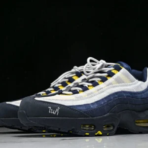 Nike HQ8492-40026 ERIC KOSTON X SB AIR MAX 95 AIR CUSHIONED SHOES FOR MEN AND WOMEN NAVY BLUE/WHITE