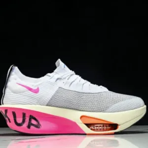 Nike IM6673-100 ZOOM VAPORFLY NEXT 3% PROTOTYPE MARATHON RUNNING SHOES PINK/BLACK/WHITE/GREY