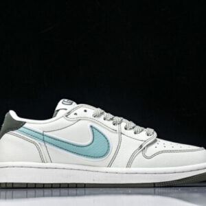 Nike JJ5285-010 Gucci AIR JORDAN 1 LOW OG SP AJ1 LOW TOP CULTURAL CASUAL SNEAKERS SKY BLUE/WHITE
