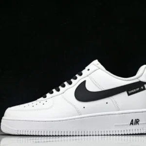 Nike ZH0316-135 AIR FORCE 1’07 LOW 2D THEME LOW TOP CASUAL SNEAKERS BLACK/WHITE