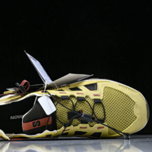 salomon 477502-26 TECHAMPHIBIAN 5 MEN’S AND WOMEN’S WADING SHOES ARE BREATHABLE EARTHY YELLOW/BLACK shoes