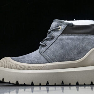 UGG MJ11743991 ULTRA MINI WEATHER HYBRID MID TOP WARM MEN’S OUTDOOR SNOW BOOTS DARK GRAY/BROWN