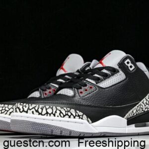 Air Jordan 3 RETRO BLACK CEMENT 854262-001 Sneakers