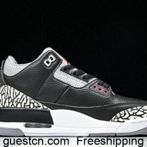 Air Jordan 3 RETRO BLACK CEMENT 854262-001 Sneakers