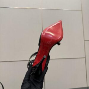 Christian Louboutin 025CL40-3108 Platinum Ting High Heels