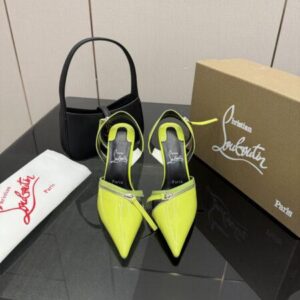 Christian Louboutin 025CL40-3108 Platinum Ting High Heels