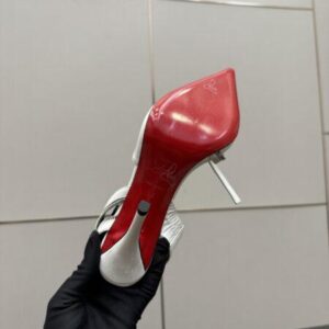 Christian Louboutin 025CL40-3108 Platinum Ting High Heels