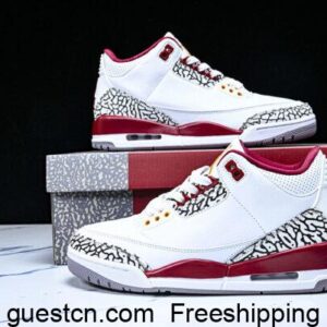 Air JORDAN 3 RETRO CARDINAL RED CT8532-126 Sneakers