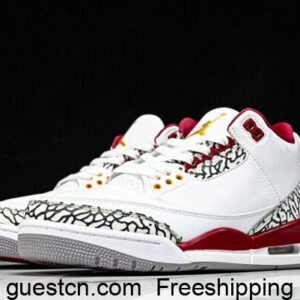 Air JORDAN 3 RETRO CARDINAL RED CT8532-126 Sneakers