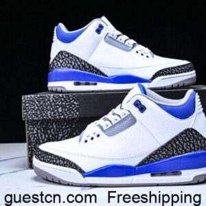 Air Jordan 3 Racer Blue CT8532-145 men’s Sneakers