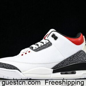 Air Jordan 3 Retro Denim SE ‘Fire Red’ men’s Sneakers