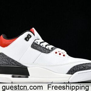 Air Jordan 3 Retro Denim SE ‘Fire Red’ men’s Sneakers