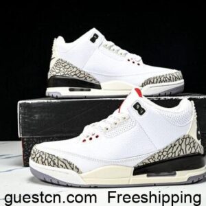 Air Jordan 3 Retro White Cement Reimagined Men’s Sneakers