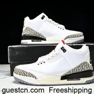 Air Jordan 3 Retro White Cement Reimagined Men's Sneakers