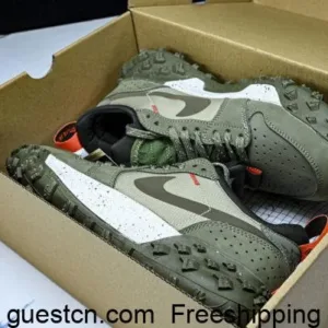 Nike FV4227-201 AIR JORDAN 1 LOW ELEMENT GORE TEX MEDIUM OLIVE sneakers shoes