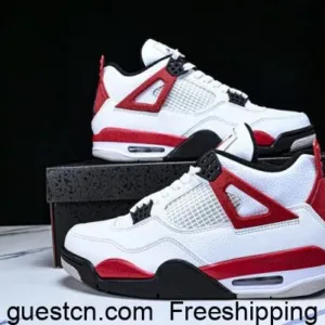 AIR JORDAN 4 FEAR RETRO PSG THUNDER AJ4 PARIS SAINT SET BASKETBALL SHOES