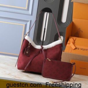 LV CarryAll PM Mahina Women’s M11843 Handbags