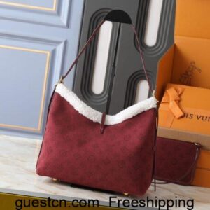 LV CarryAll PM Mahina Women’s M11843 Handbags