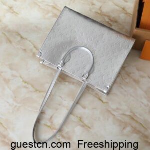 LV OnTheGo MM Bicolor Monogram Empreinte Leather Handbags