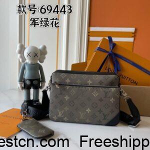 LV Trio Messenger Monogram Eclipse M69443 Men’s Bags