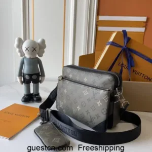 LV Trio Messenger Monogram Eclipse M69443 Men’s Bags