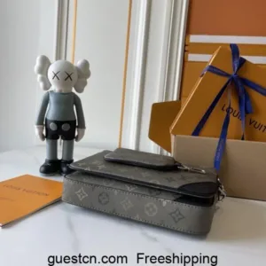 LV Trio Messenger Monogram Eclipse M69443 Men’s Bags