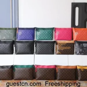 LV Pochette Voyage Souple Monogram Eclipse Men's bags