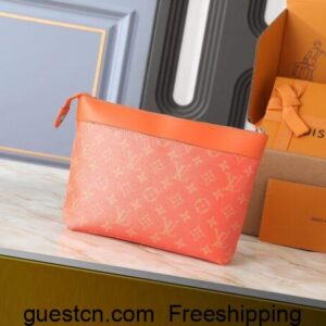 LV Pochette Voyage Souple Monogram Eclipse Men’s bags