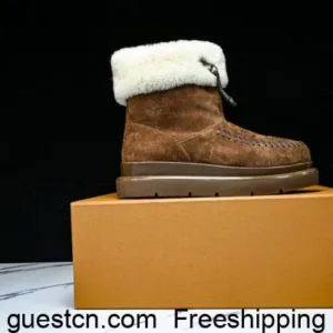 LV MS 1203 cortina high top lambskin archlight sneaker snow boots