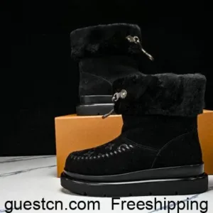 LV MS 1203 cortina high top lambskin archlight sneaker snow boots