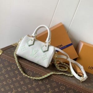 LV Nano Speedy Monogram Empreinte Women Leather bags