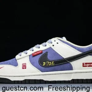 Nike DN3168-015 SB DUNK LOW SUPREME LOW-TOP CASUAL SNEAKERS