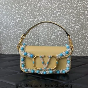 Valentino 191454 512021230 Swarovski Handbags