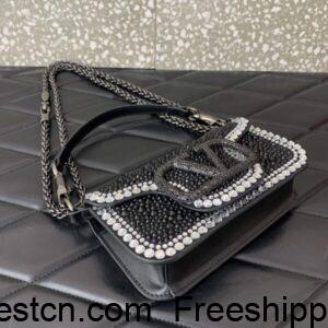 Valentino 191454 512021230 Swarovski Handbags