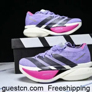 Adidas JQ2801 ADIZERO PRIME X3 STRUNG POWDER PLUM SHOCK Sneakers