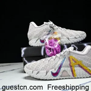 Nike IH2374-001 JA 3 Platinum Violet/Fire basketball sneakers