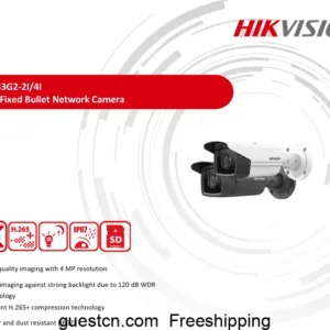 Hikvision DS-2CD2T43G2-2I/4I 4 MP AcuSense Fixed Bullet Network Camera