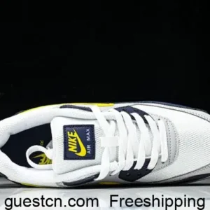 Nike AJ1285-101 AIR max 90 retro cushioned running shoes