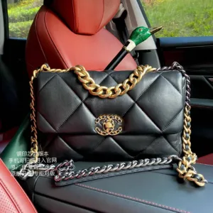 Chanel AS1161 Classic 19 popular Handbags