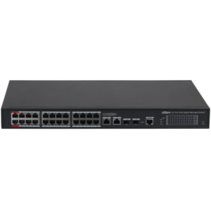 DH-S4228-24GT-360 28-Port Managed Desktop Gigabit Switch with 24-Port PoE