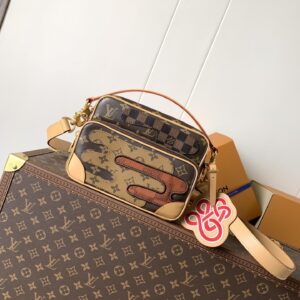 LV M26068 Monogram Landsca60316e canvas Nil messenger bag